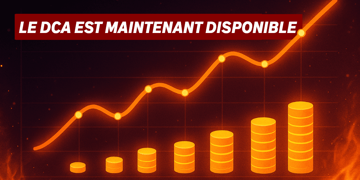 Le DCA est maintenant disponible chez Bull Bitcoin!